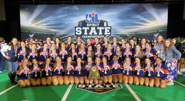 Seven Lakes High School Cheer Team Wins Second Consecutive State Title   20220120 073941 Seven Lakes Cheer 2022 